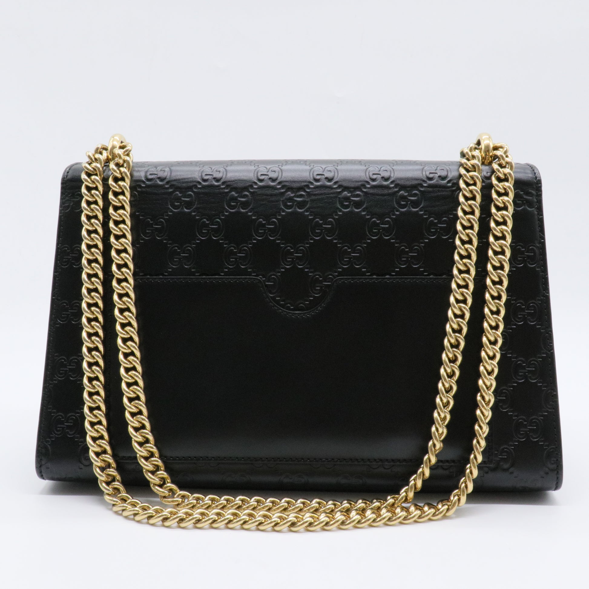 Padlock Shoulder Bag Guccissima Leather Medium