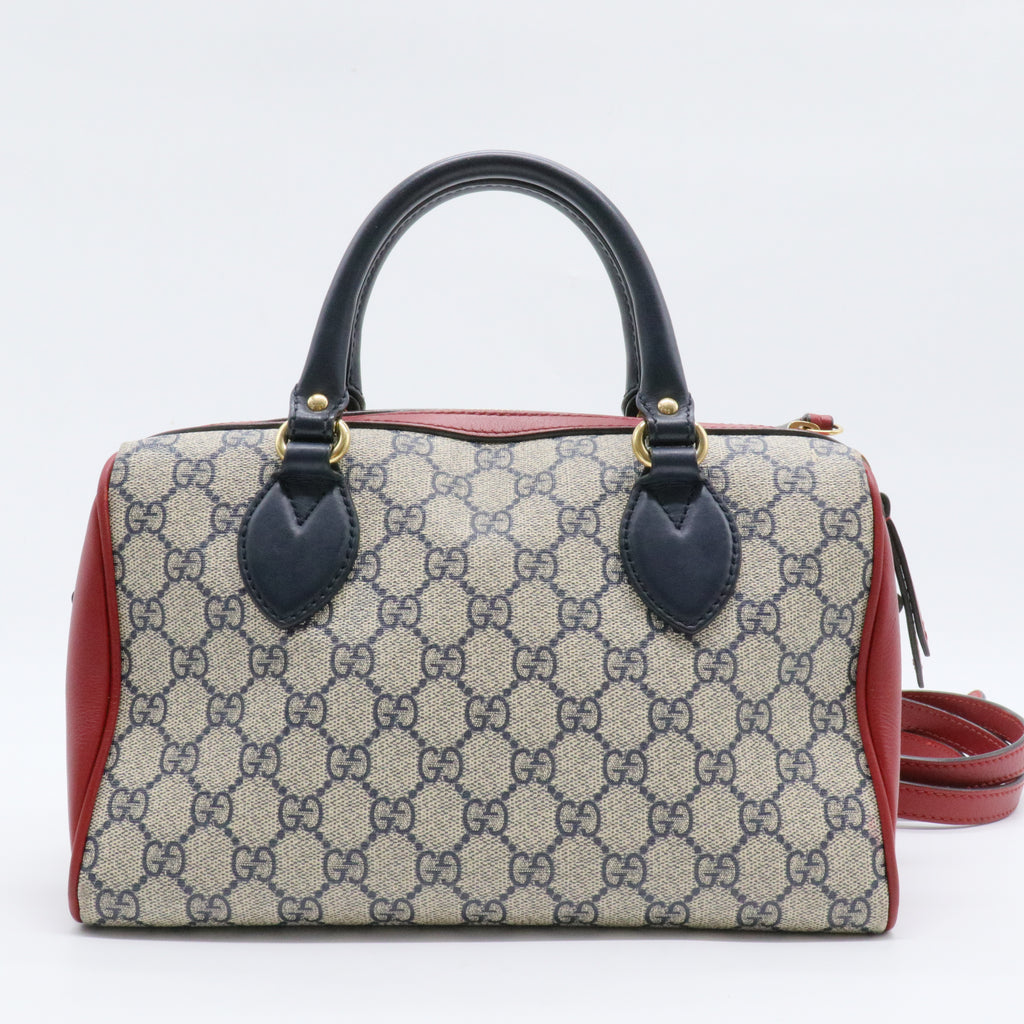 Convertible Boston Bag GG Coated Canvas