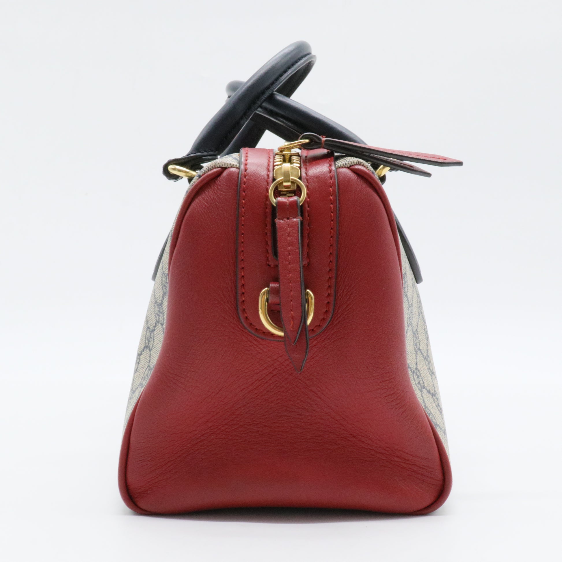 Convertible Boston Bag GG Coated Canvas