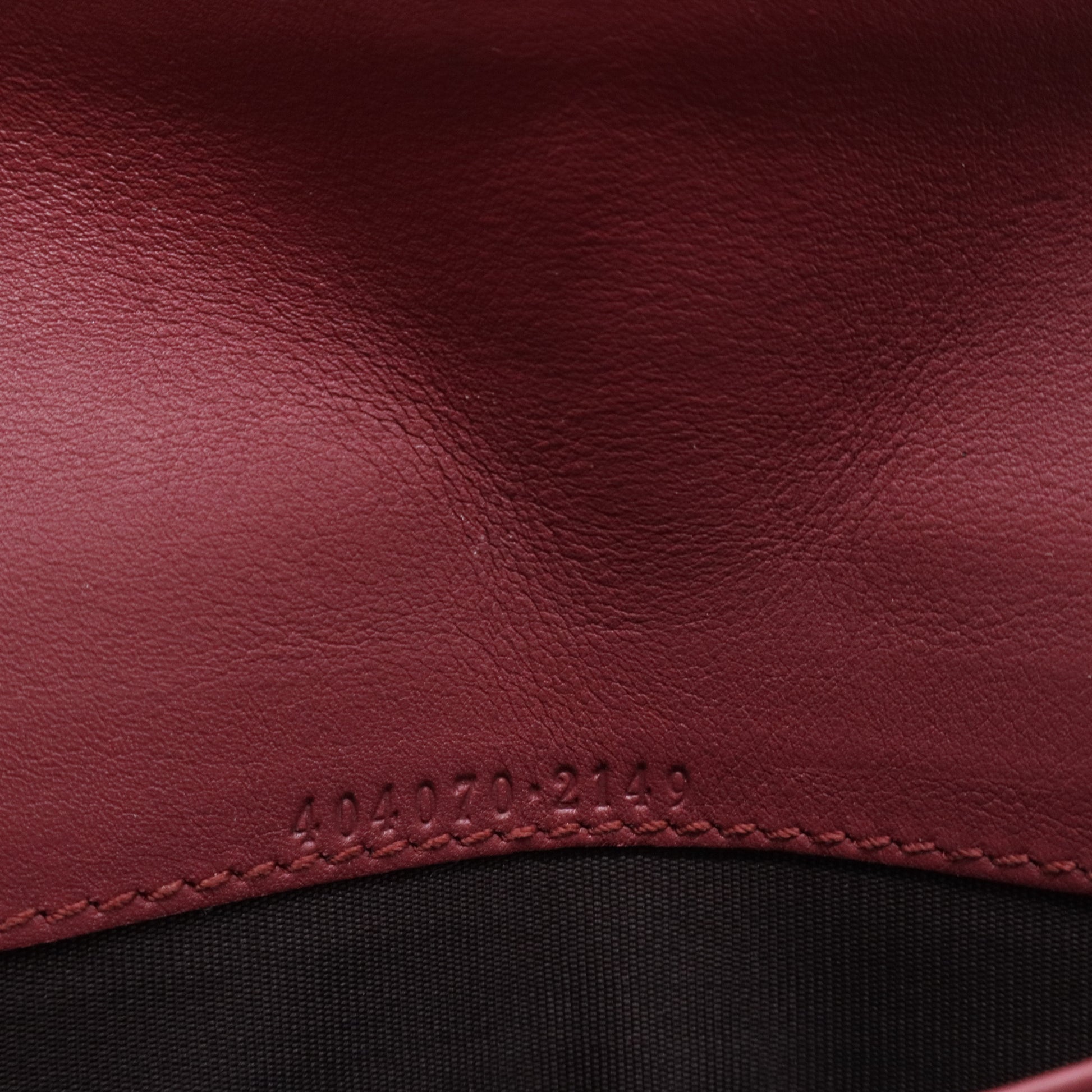 GG Supreme Hydrangea Blooms Flap Wallet Brown Multicolor