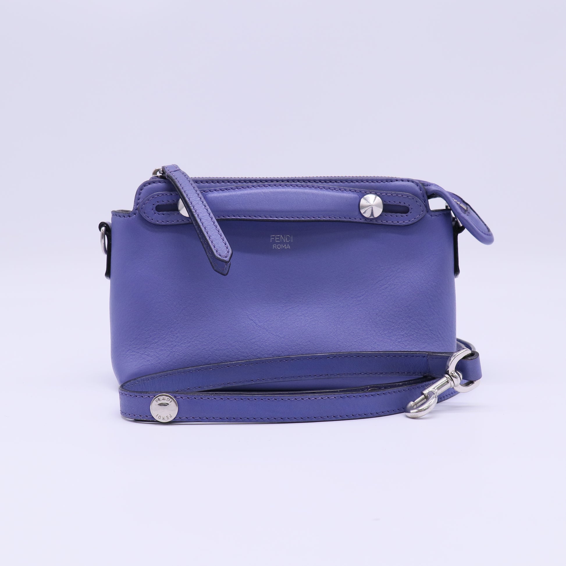 Fendi Vitello Dolce Mini By The Way Boston Bag twins LDJ4576
