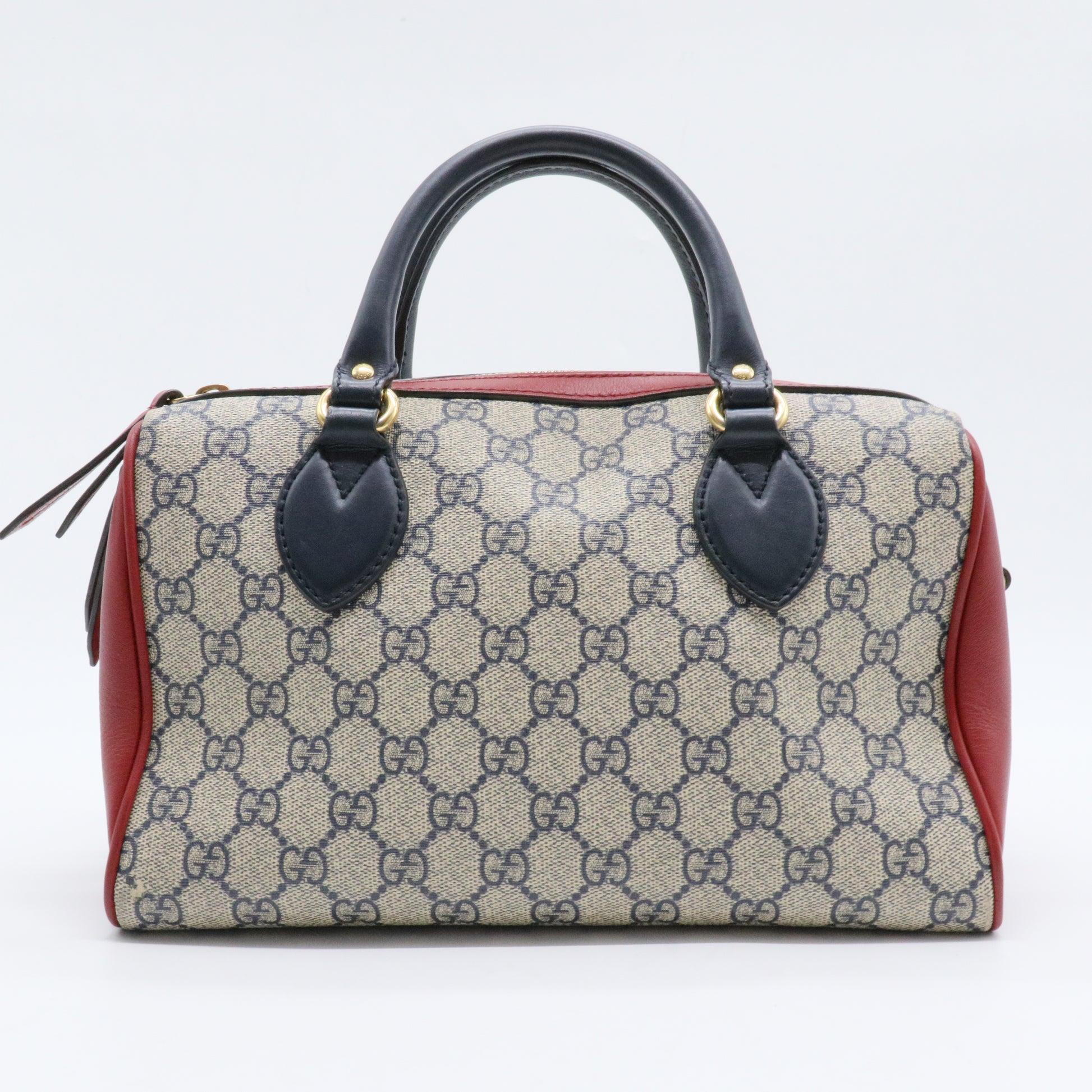Convertible Boston Bag GG Coated Canvas