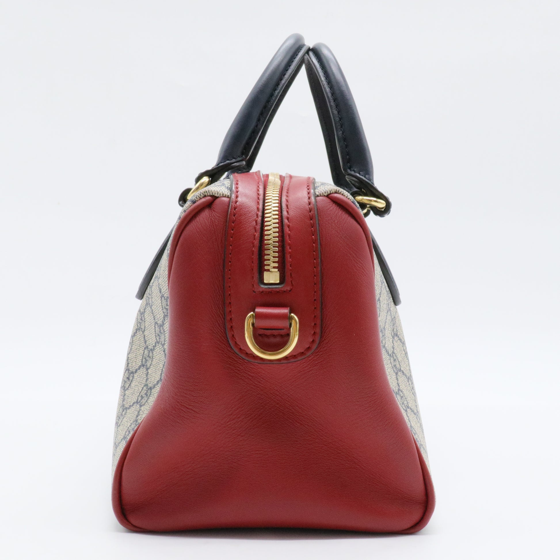 Convertible Boston Bag GG Coated Canvas