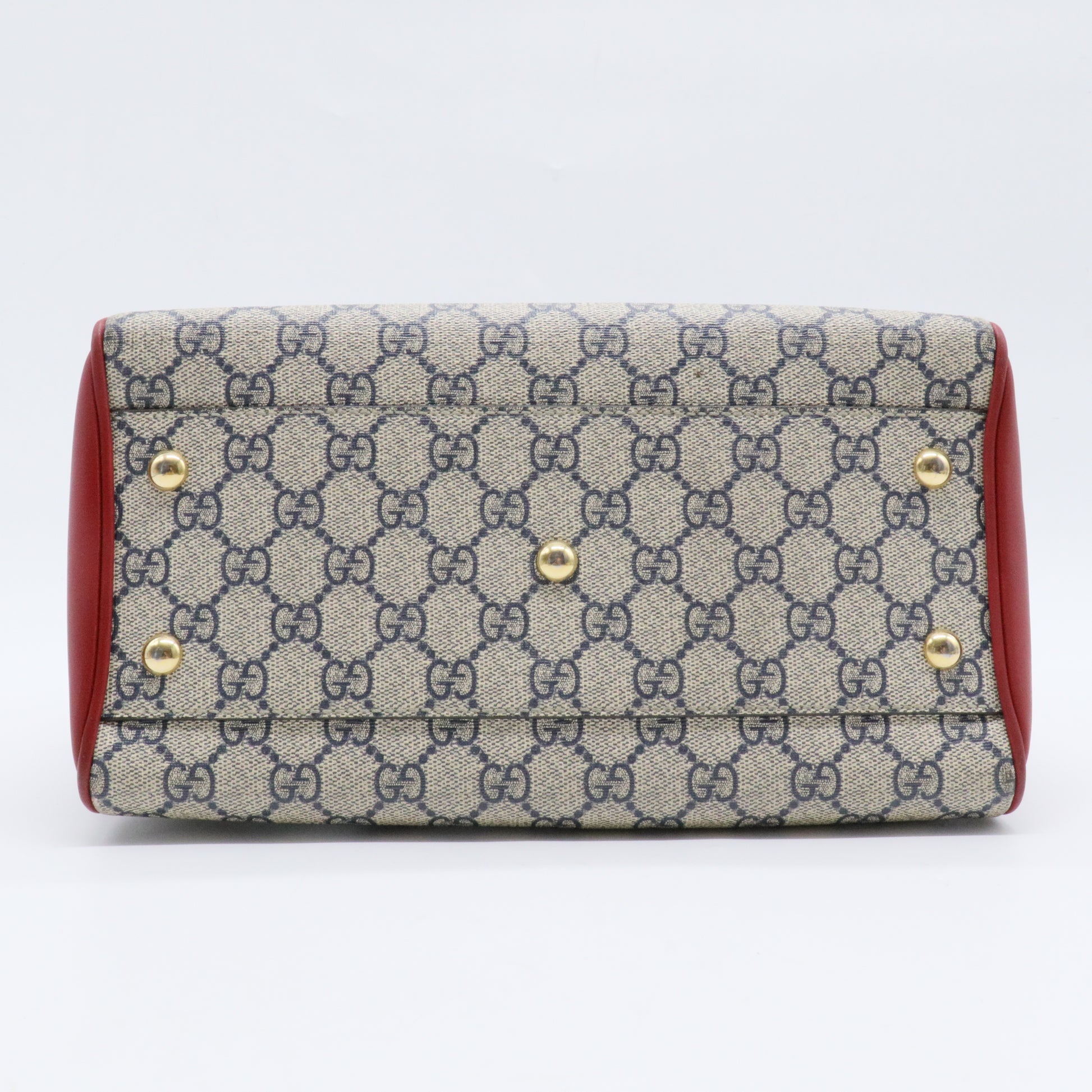Convertible Boston Bag GG Coated Canvas