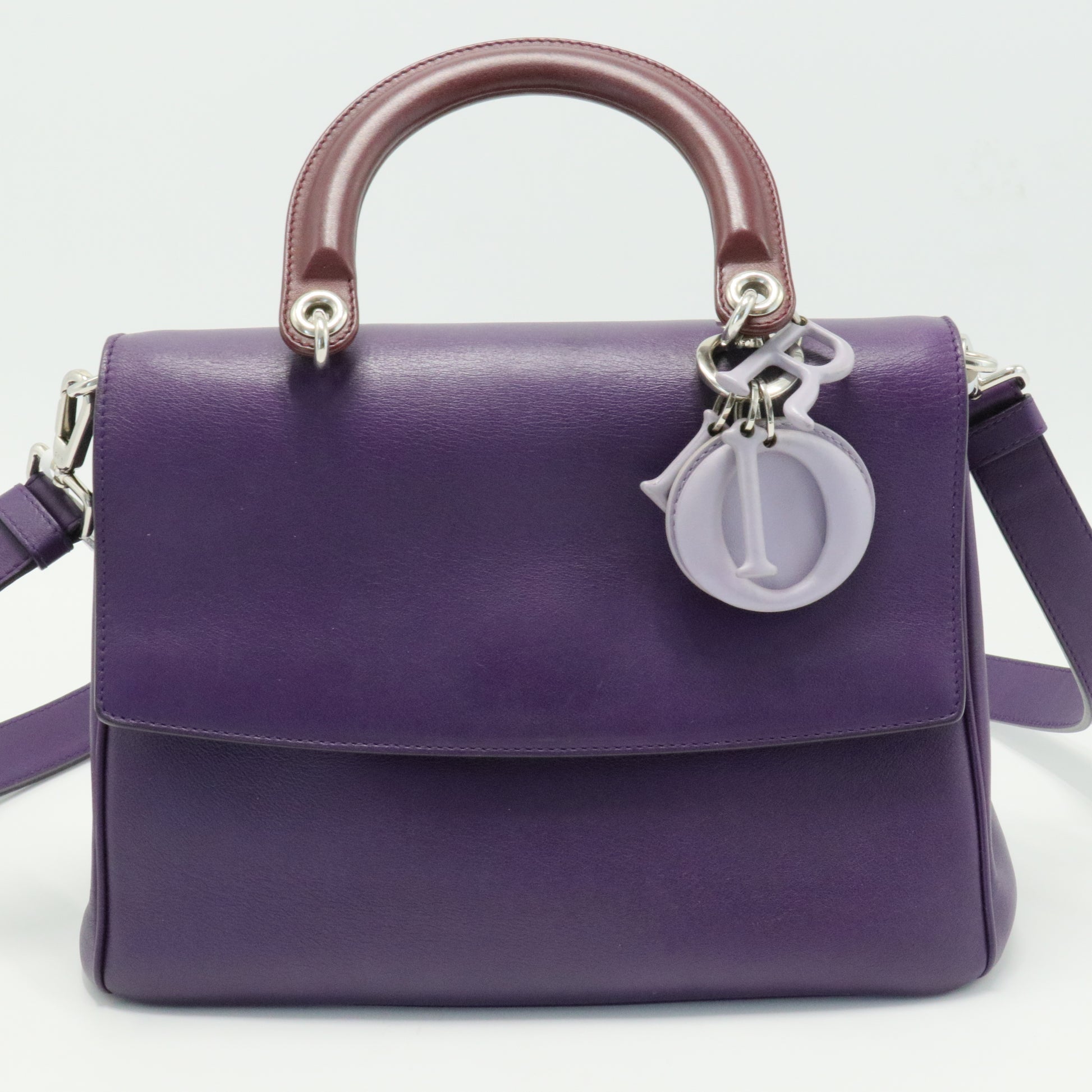 Be Dior Bag Pebbled Leather Small