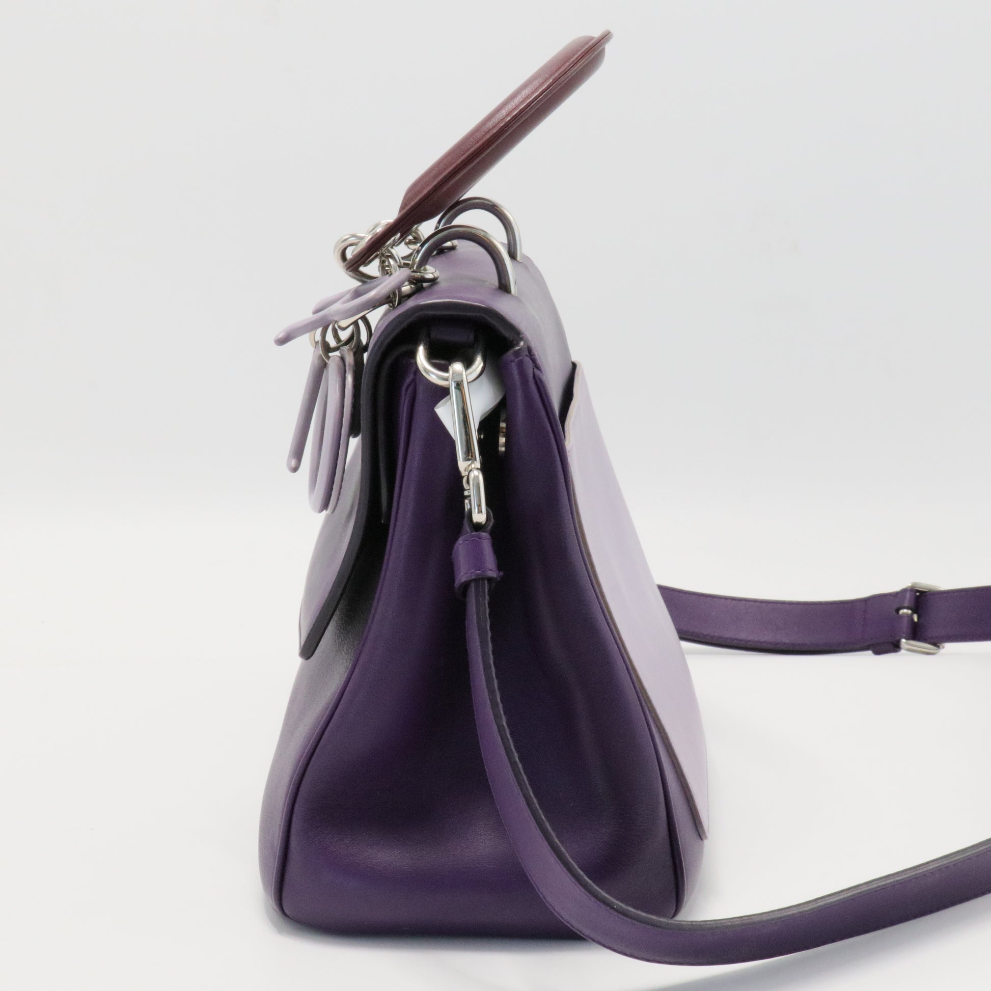 Be Dior Bag Pebbled Leather Small