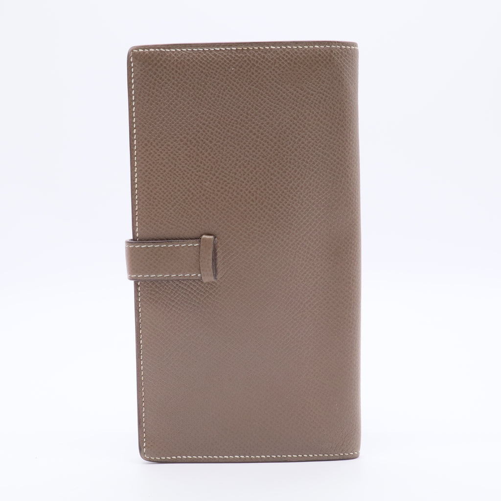 Bearn Soufflet X Stamp Etoupe Long Wallet