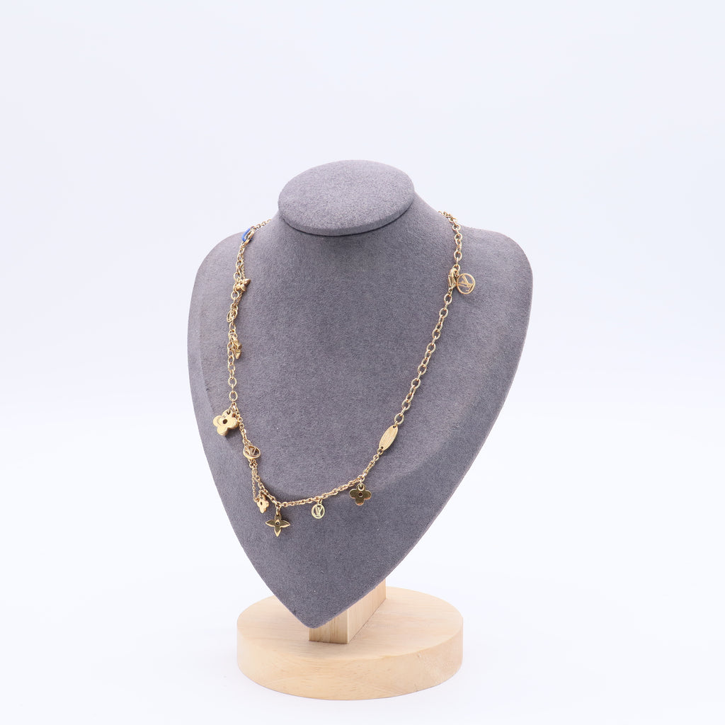Louis Vuitton Blooming Supple Necklace Twins