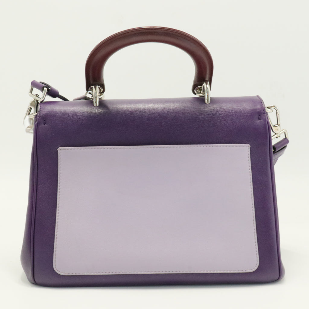 Be Dior Bag Pebbled Leather Small