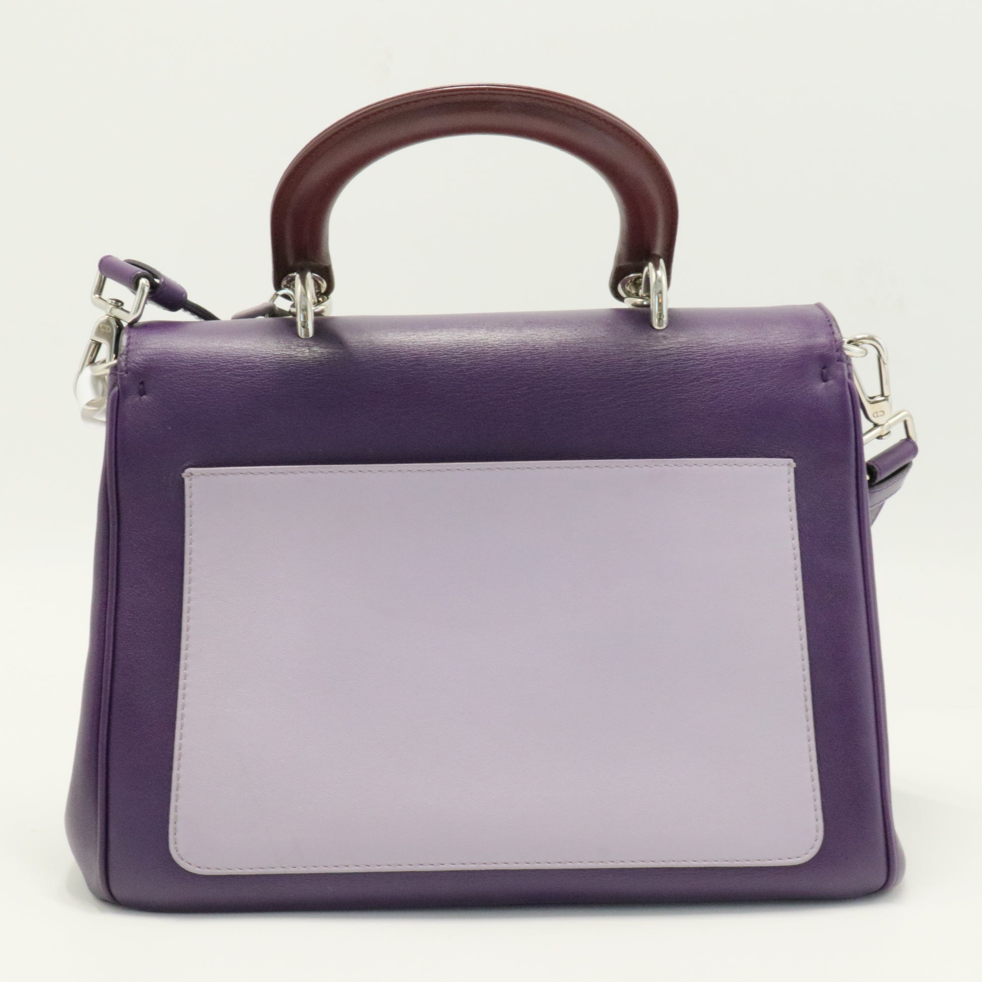 Be Dior Bag Pebbled Leather Small