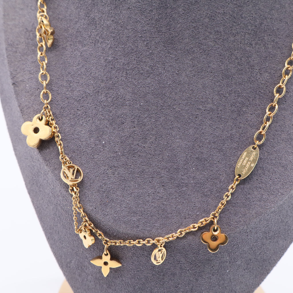 Louis Vuitton Blooming Supple Necklace Twins