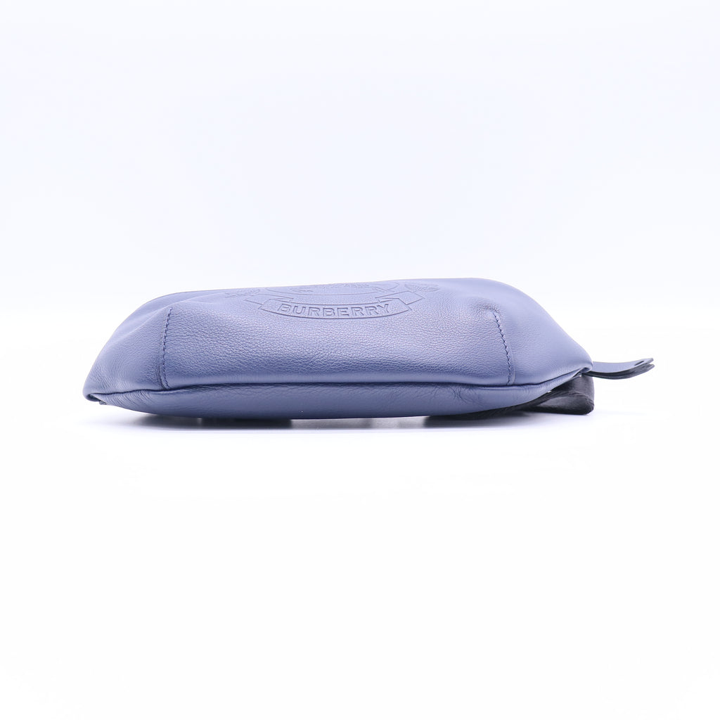 Burberry Medium Embossed Crest Leather Bum Bag B21329