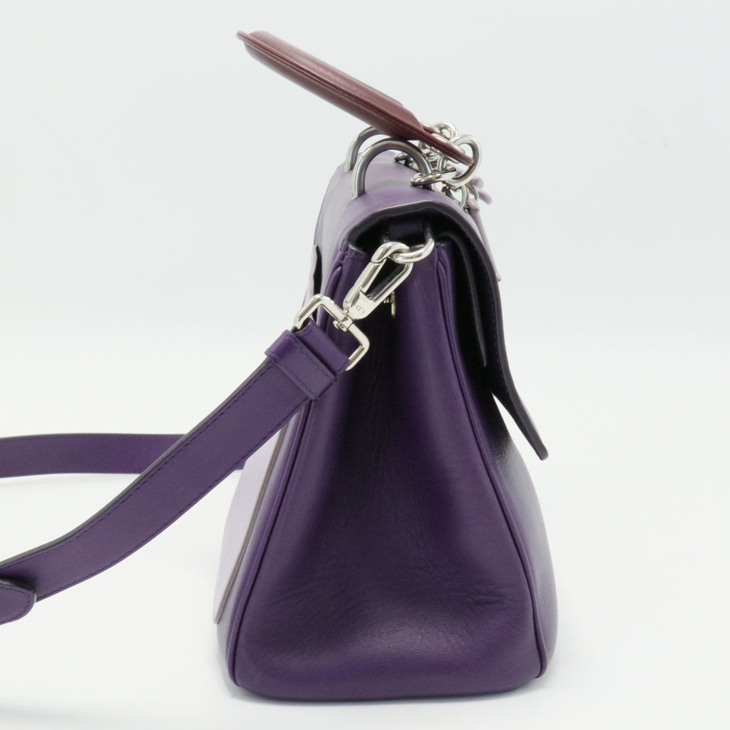 Be Dior Bag Pebbled Leather Small