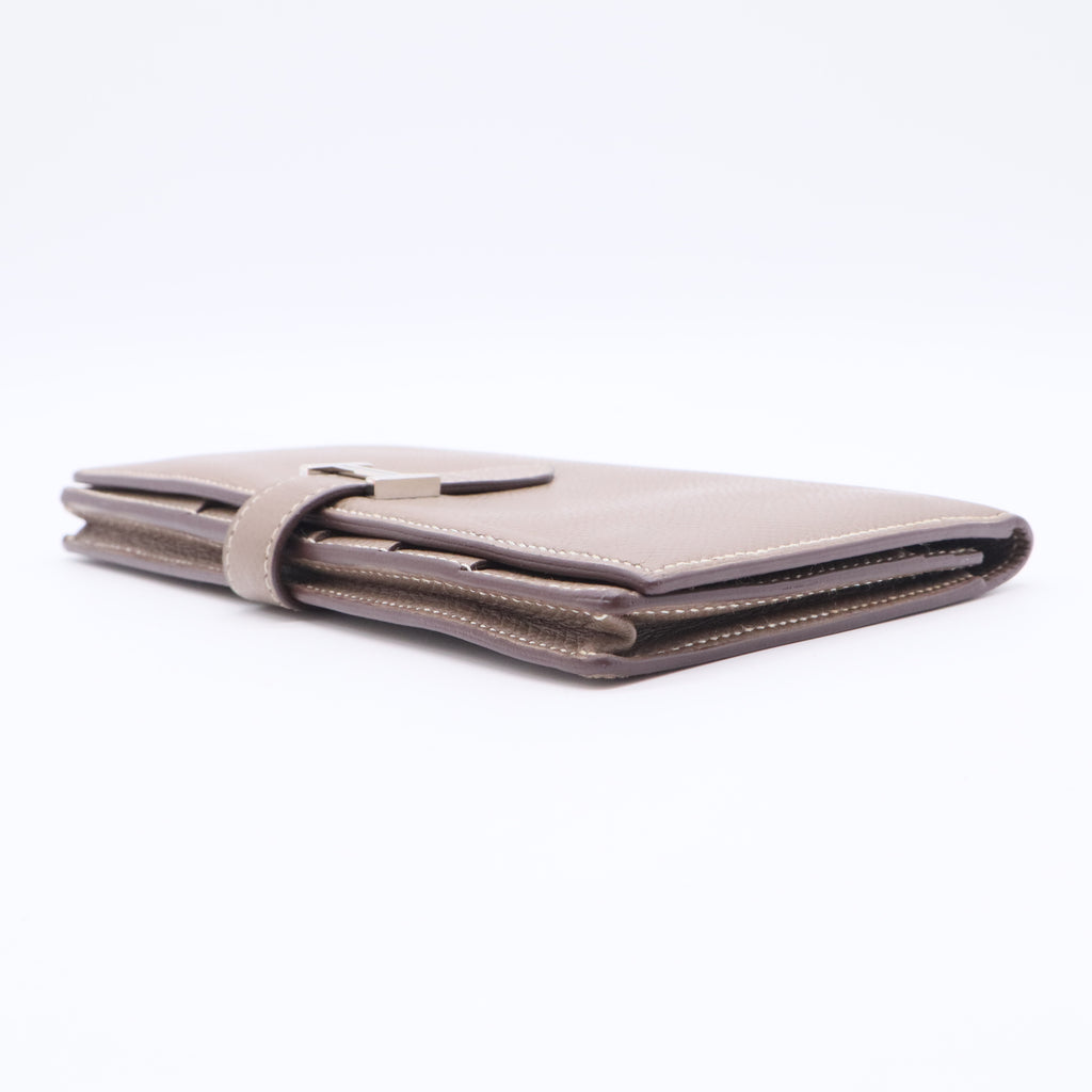 Bearn Soufflet X Stamp Etoupe Long Wallet