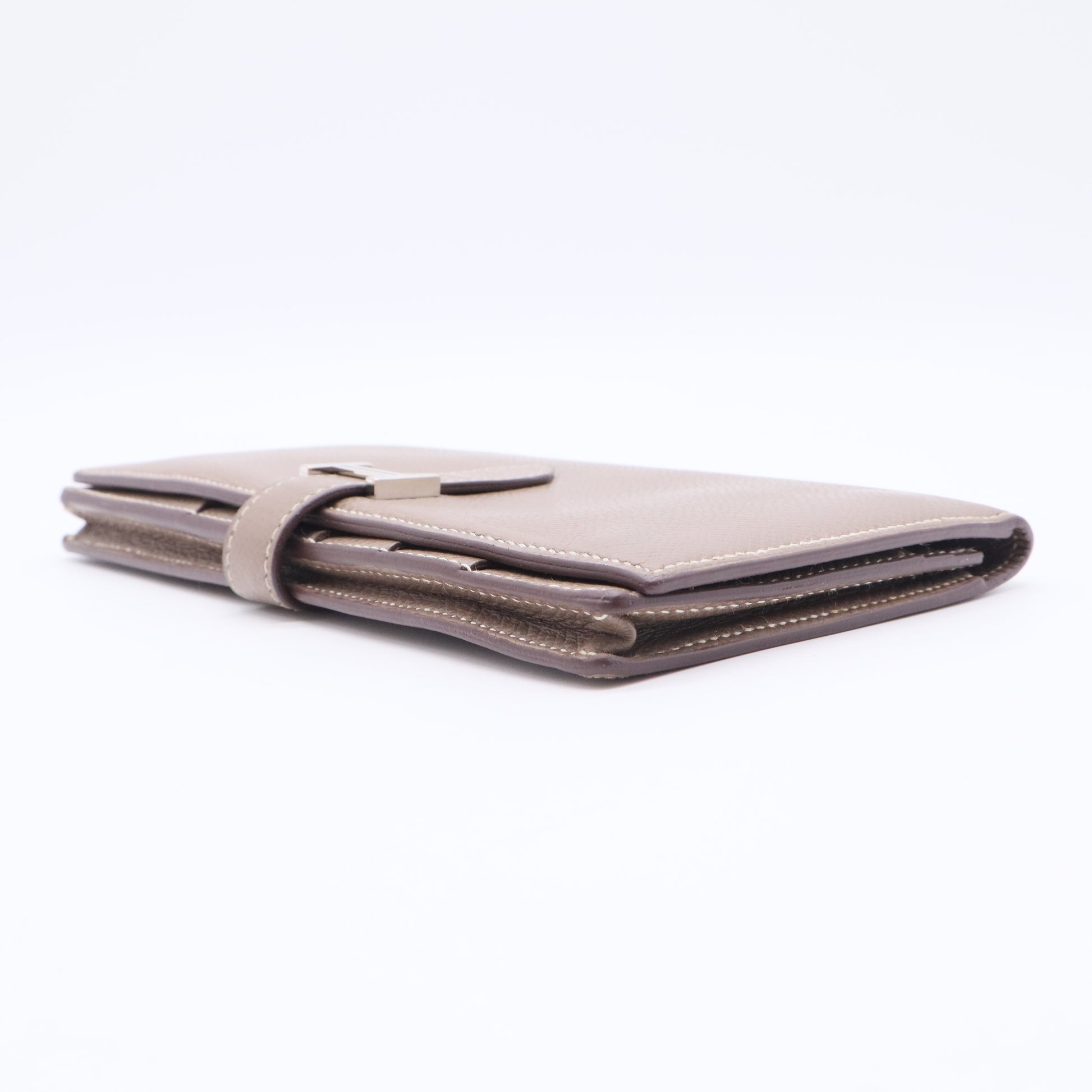 Bearn Soufflet X Stamp Etoupe Long Wallet