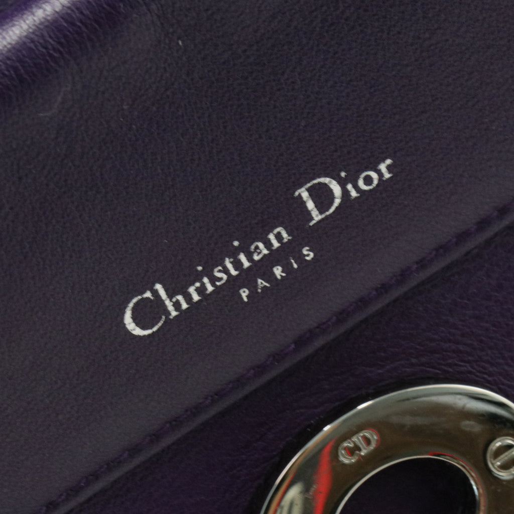 Be Dior Bag Pebbled Leather Small