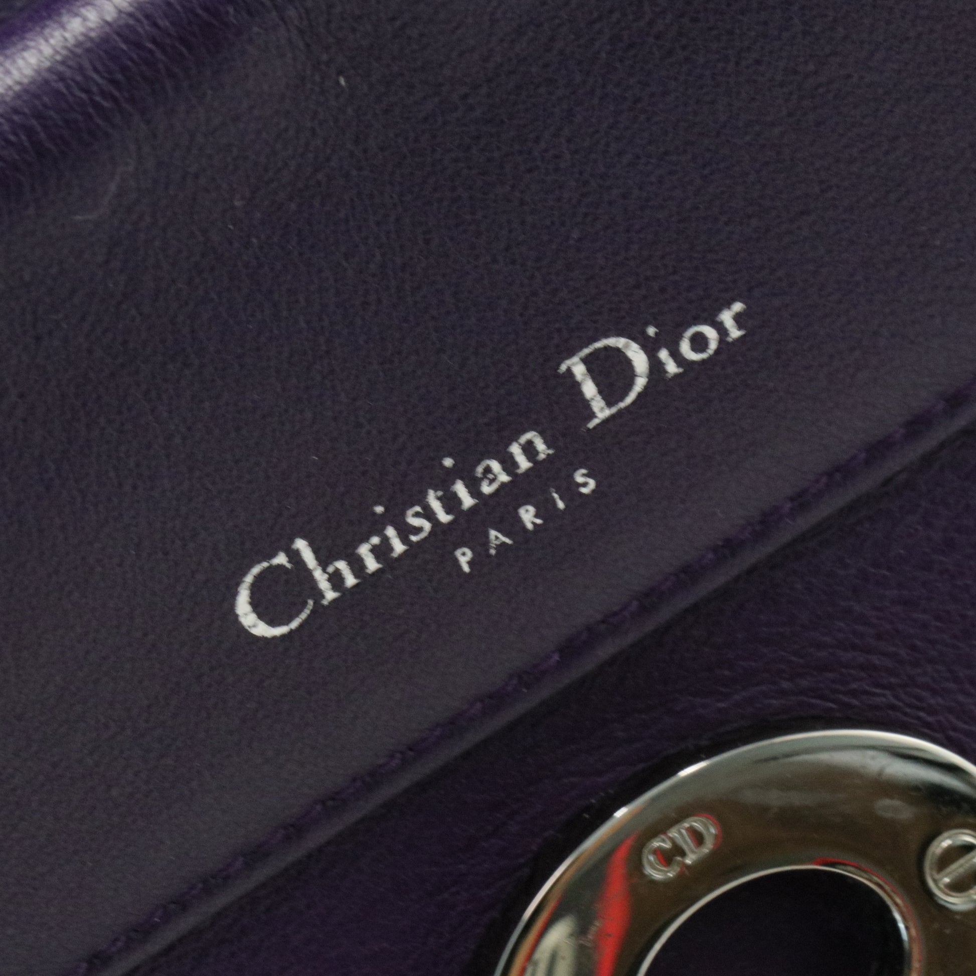 Be Dior Bag Pebbled Leather Small