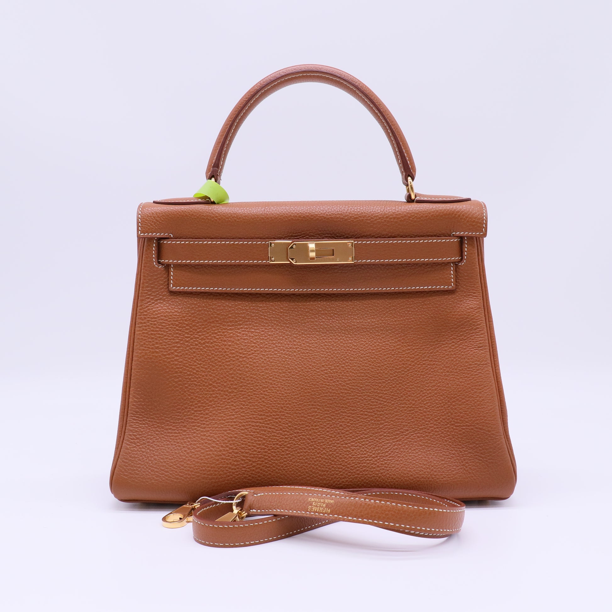 Hermes Togo Kelly Retourne 32 Gold -  twins B22648