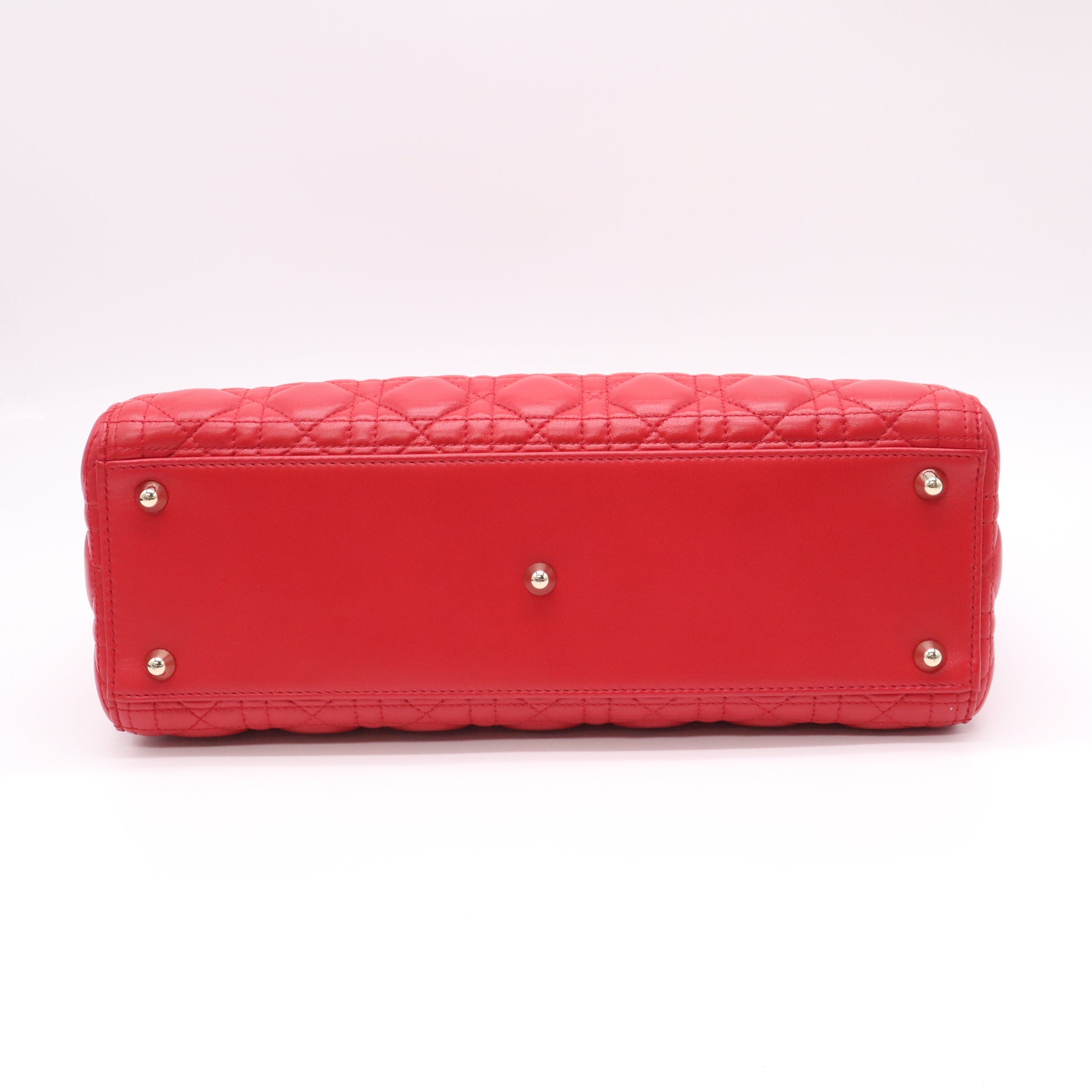 Christian Dior Cannage Lambskin Medium Lady Dior Bag B22701