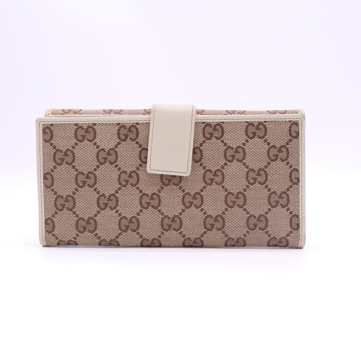 GG Canvas Web Sherry Line Bow Continental Wallet W23341