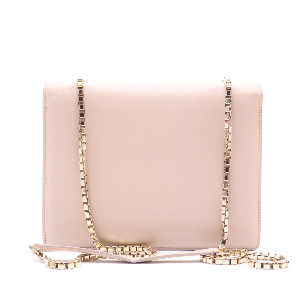 Pink Leather Thalia Shoulder Bag B21479
