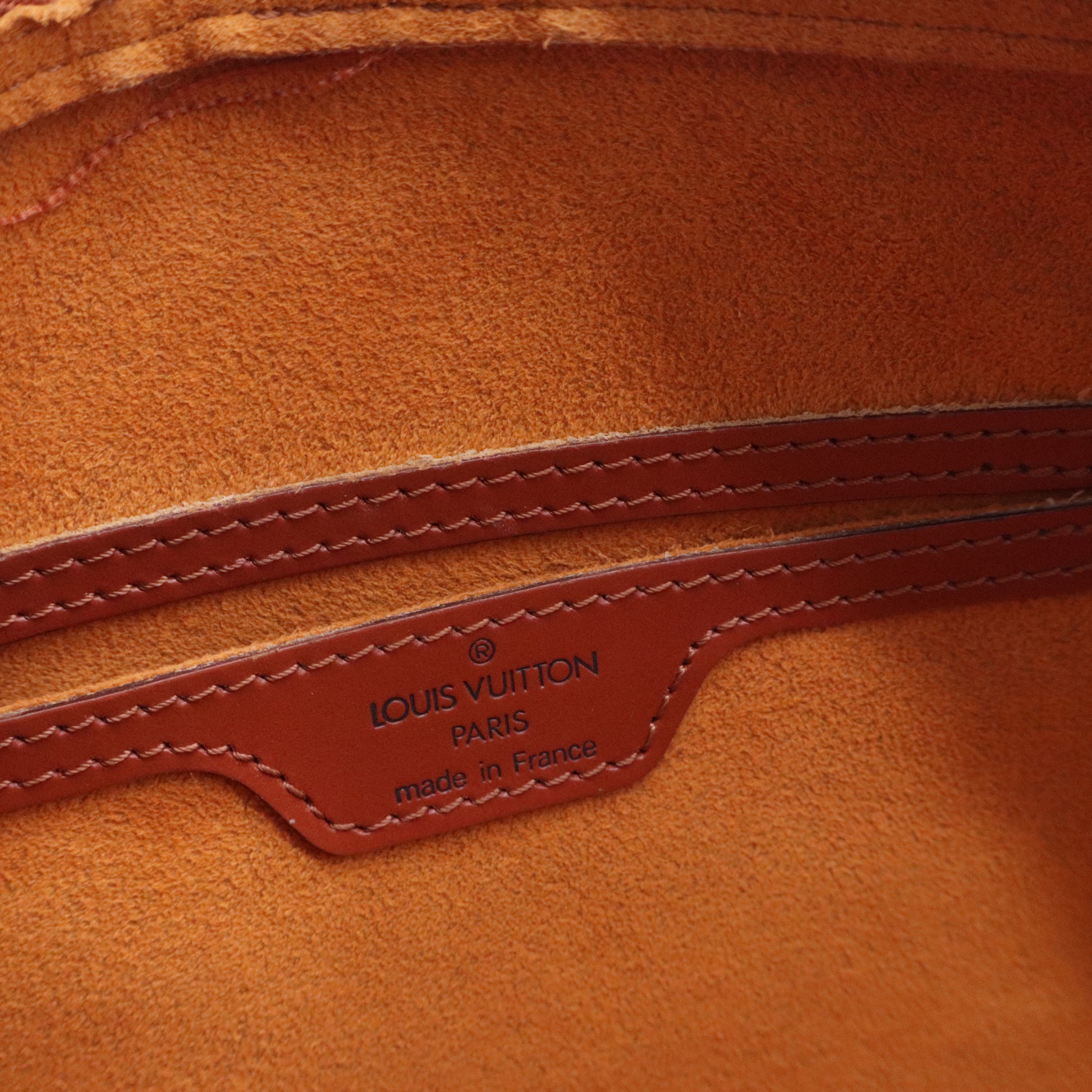 Soufflot Handbag Epi Leather