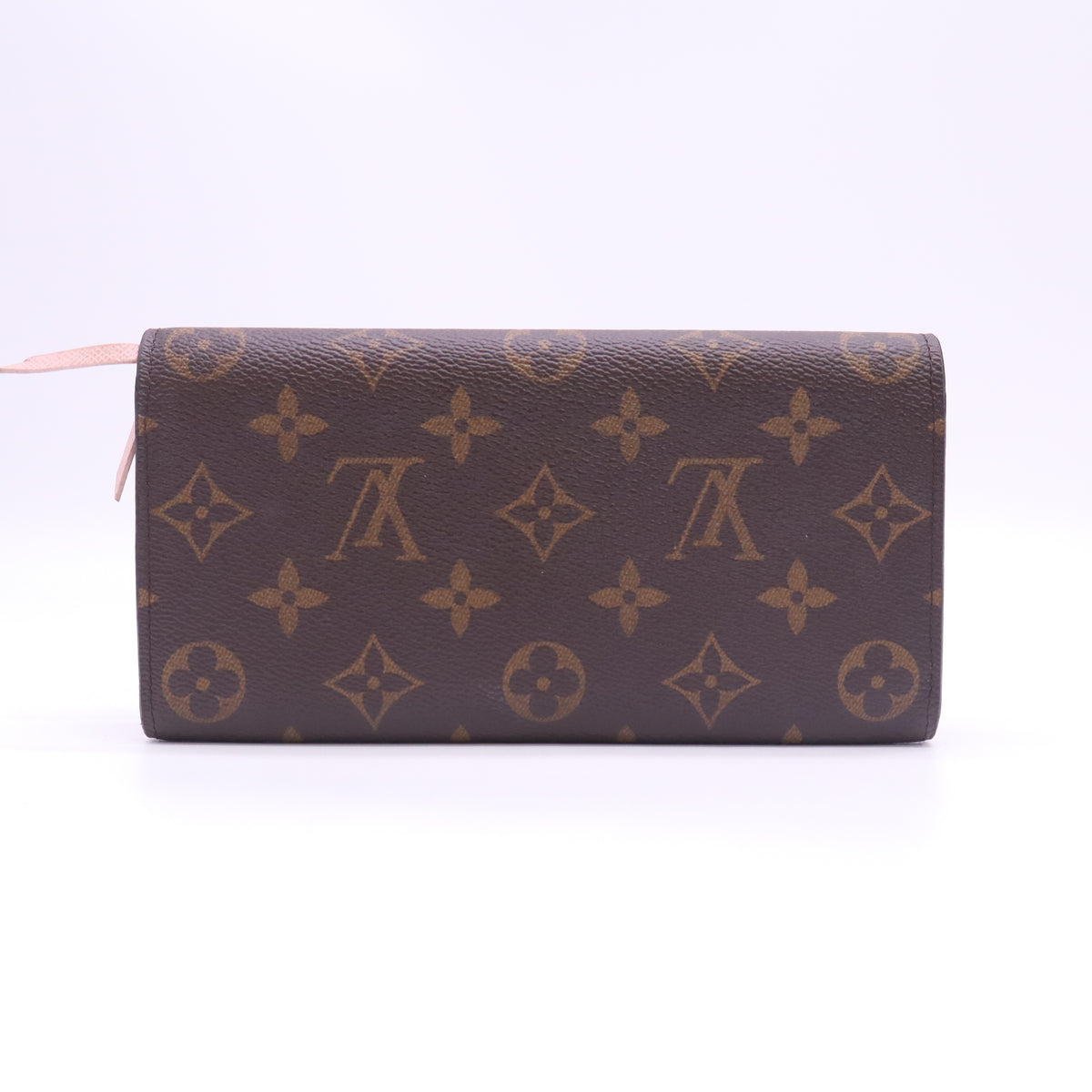 Monogram Emilie Wallet Rose Ballerine W23250