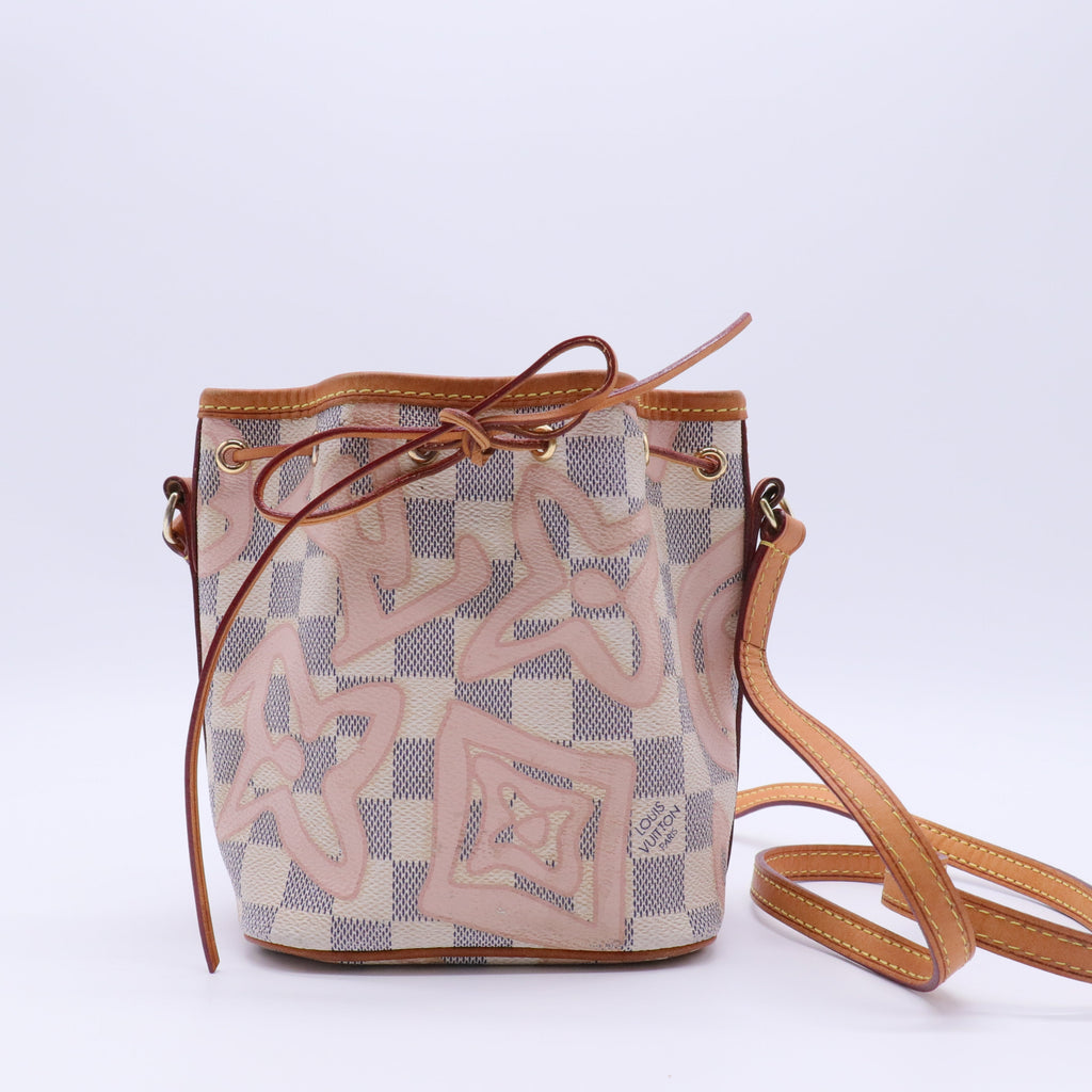 Shoulder Bags Damier Azur Petit Noé Bucket Bag twins