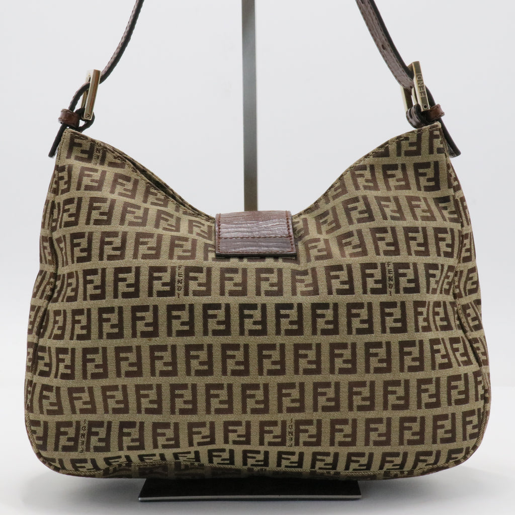 Baguette Zucca Canvas medium Brown