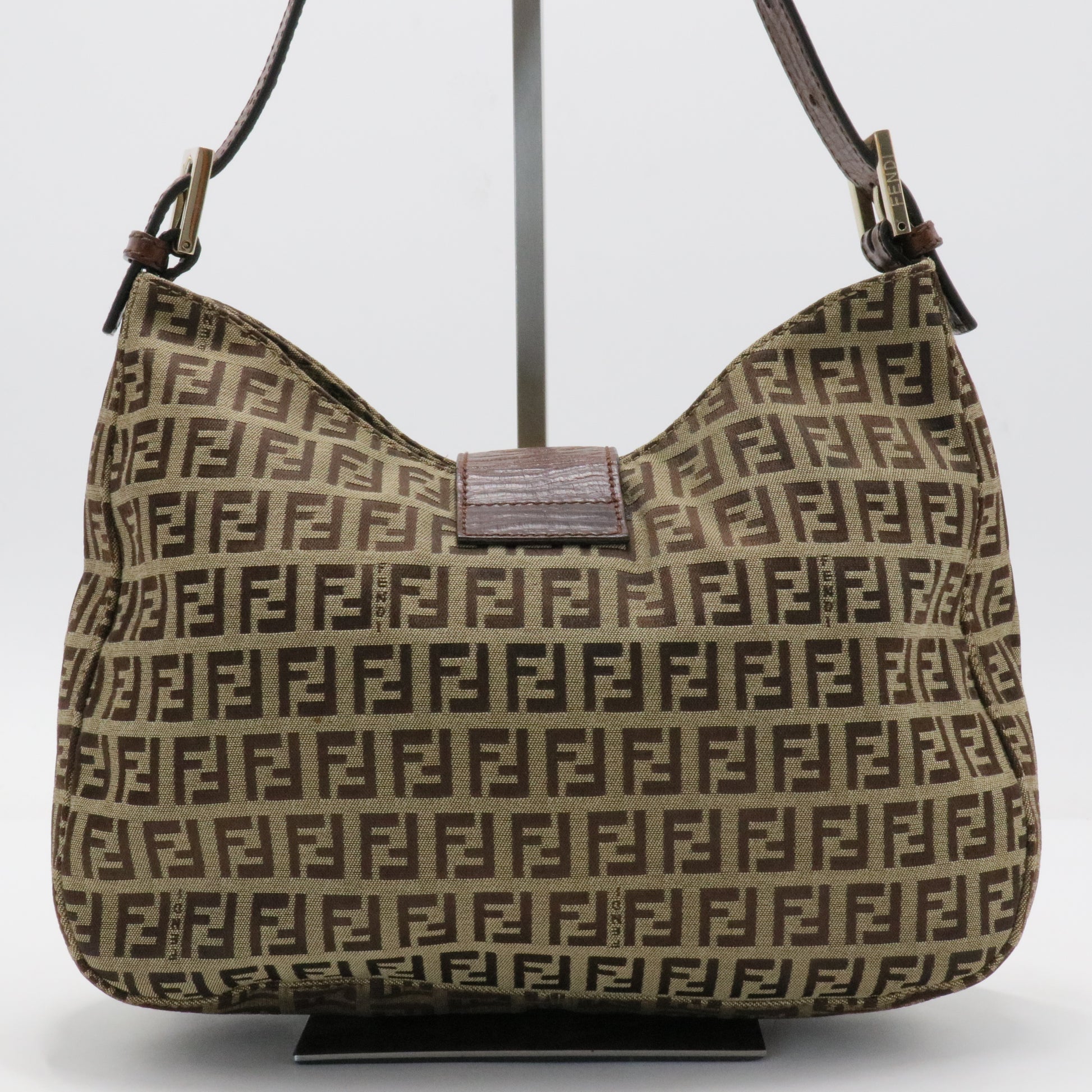 Baguette Zucca Canvas medium Brown