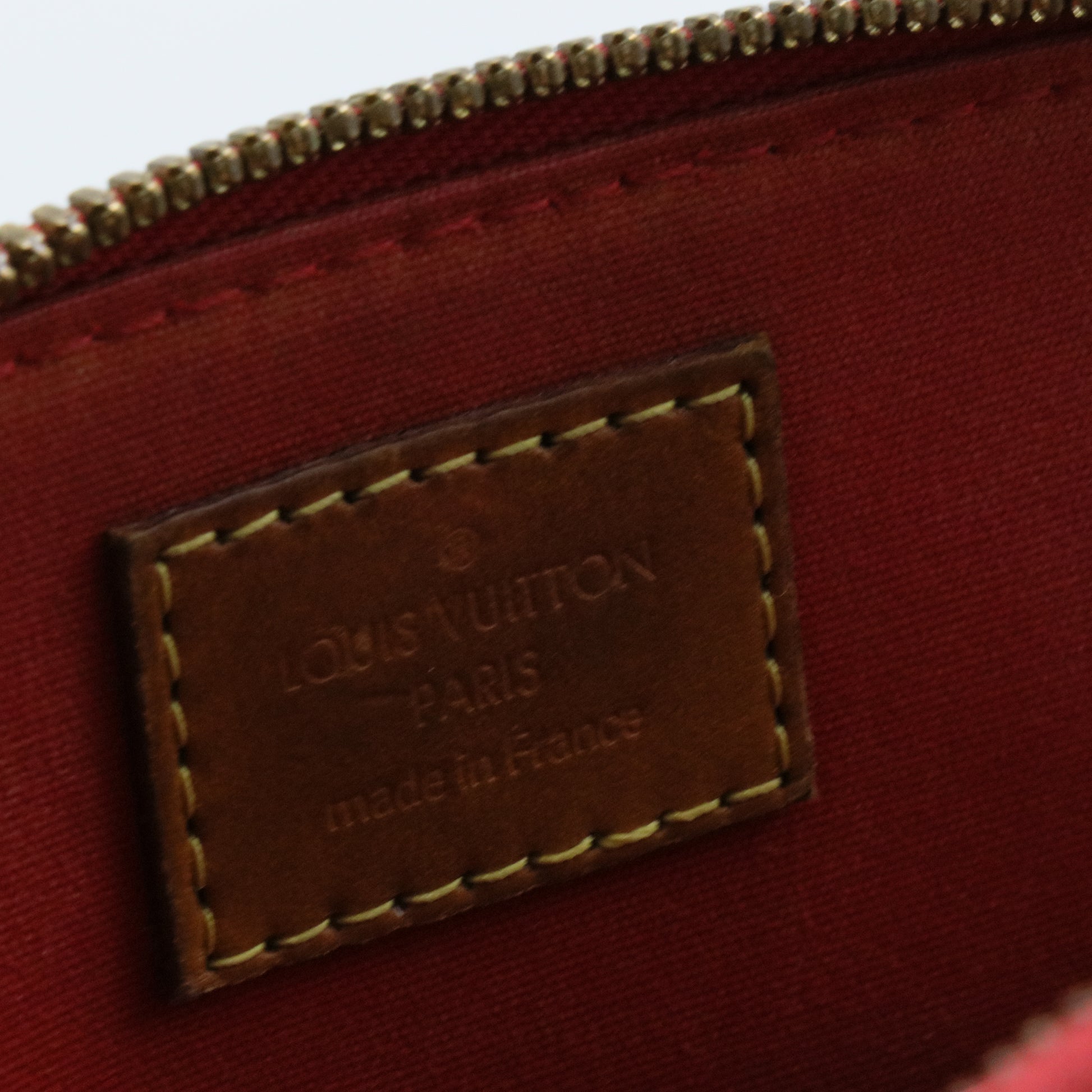 Alma Handbag Monogram Vernis BB