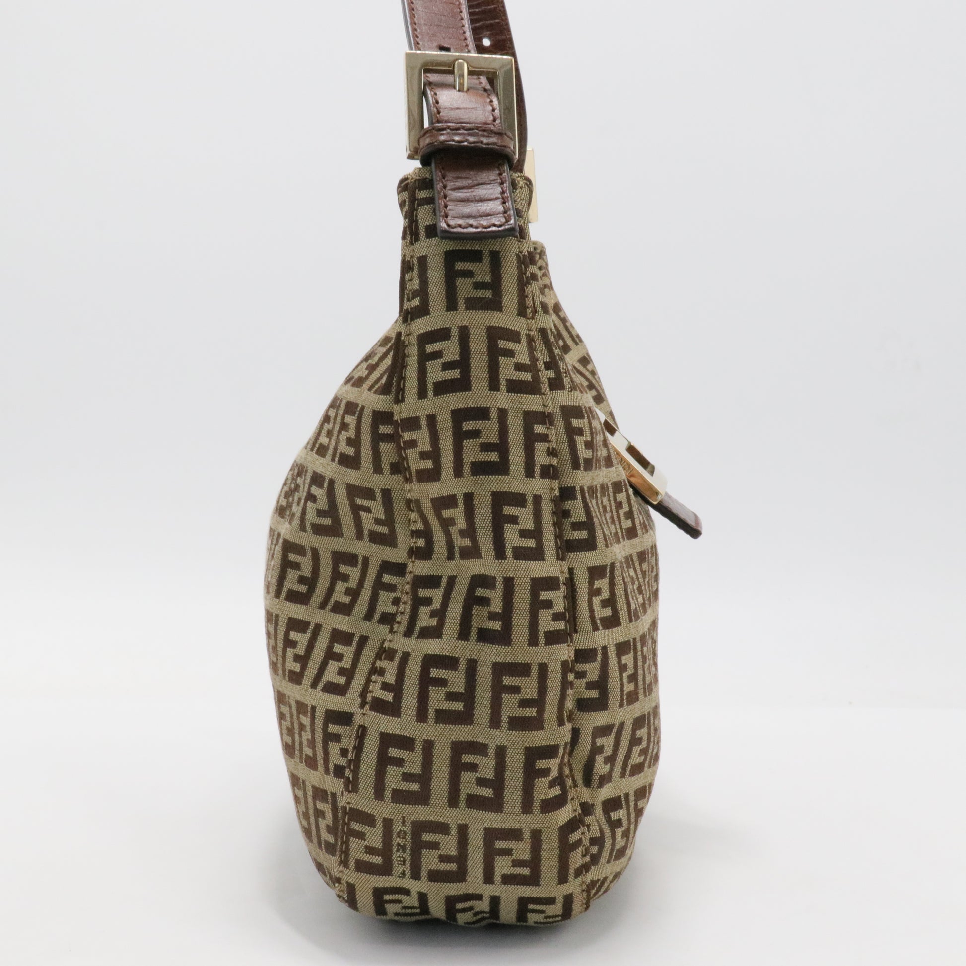 Baguette Zucca Canvas medium Brown