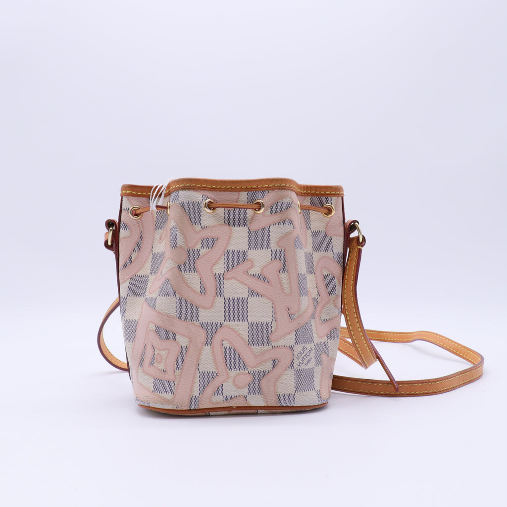Shoulder Bags Damier Azur Petit Noé Bucket Bag twins
