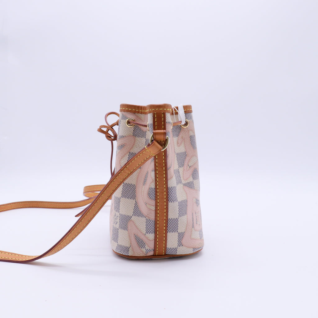 Shoulder Bags Damier Azur Petit Noé Bucket Bag twins
