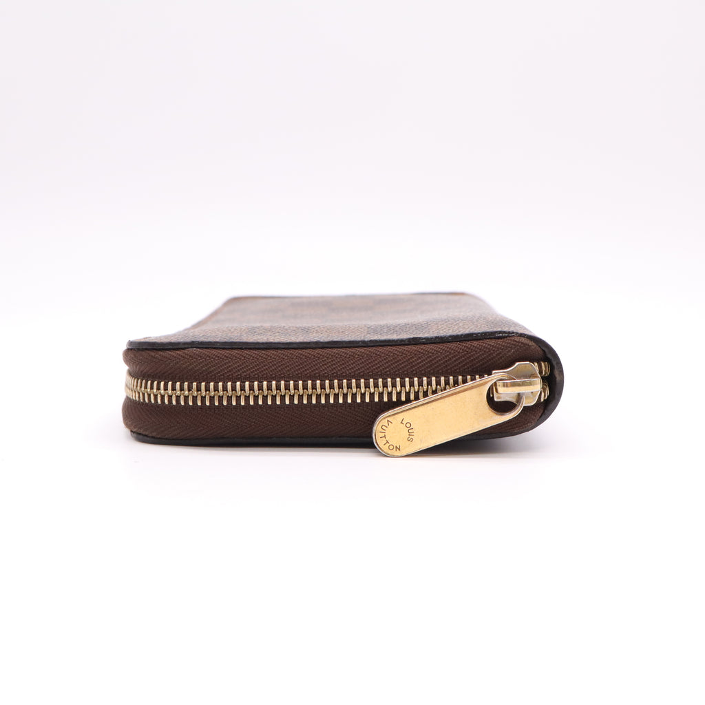 Louis Vuitton Damier Ebene Zippy Wallet W22069