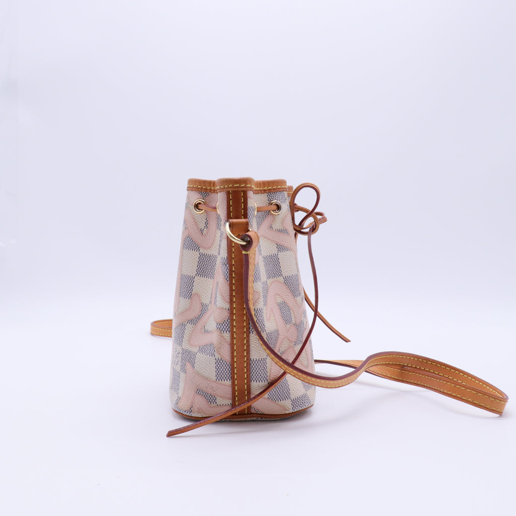 Shoulder Bags Damier Azur Petit Noé Bucket Bag twins