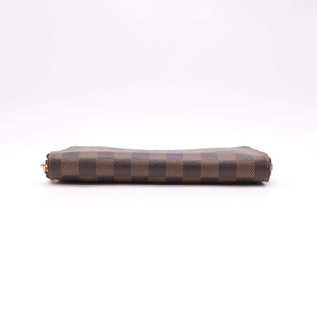 Louis Vuitton Damier Ebene Zippy Wallet W22069