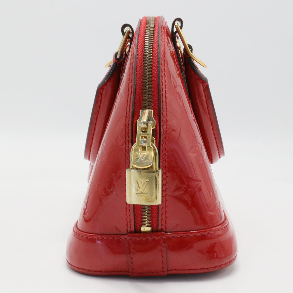 Alma Handbag Monogram Vernis BB