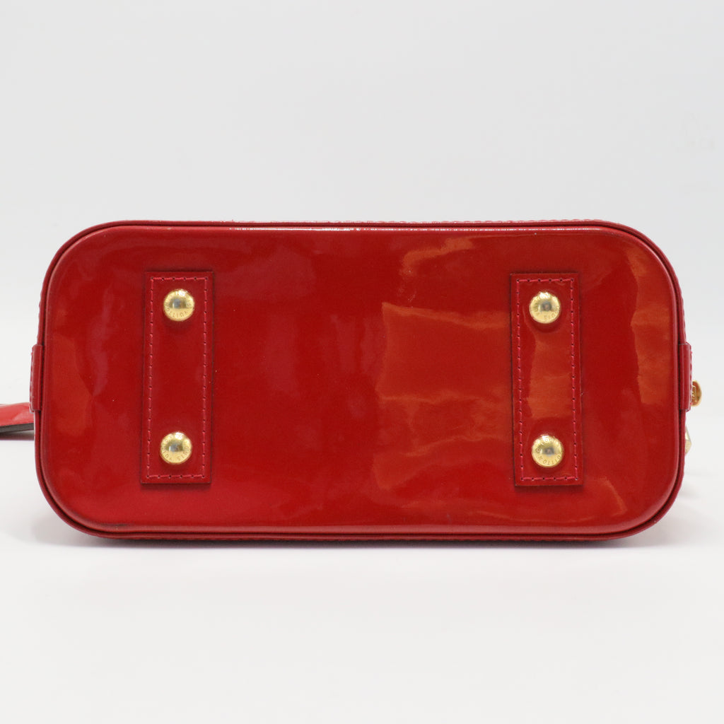 Alma Handbag Monogram Vernis BB