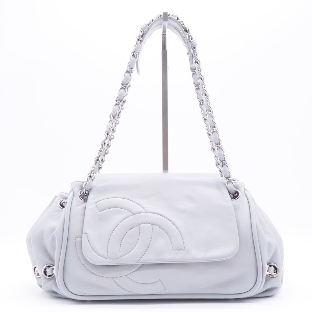 Calfskin Timeless Accordion Flap Bag Gisel