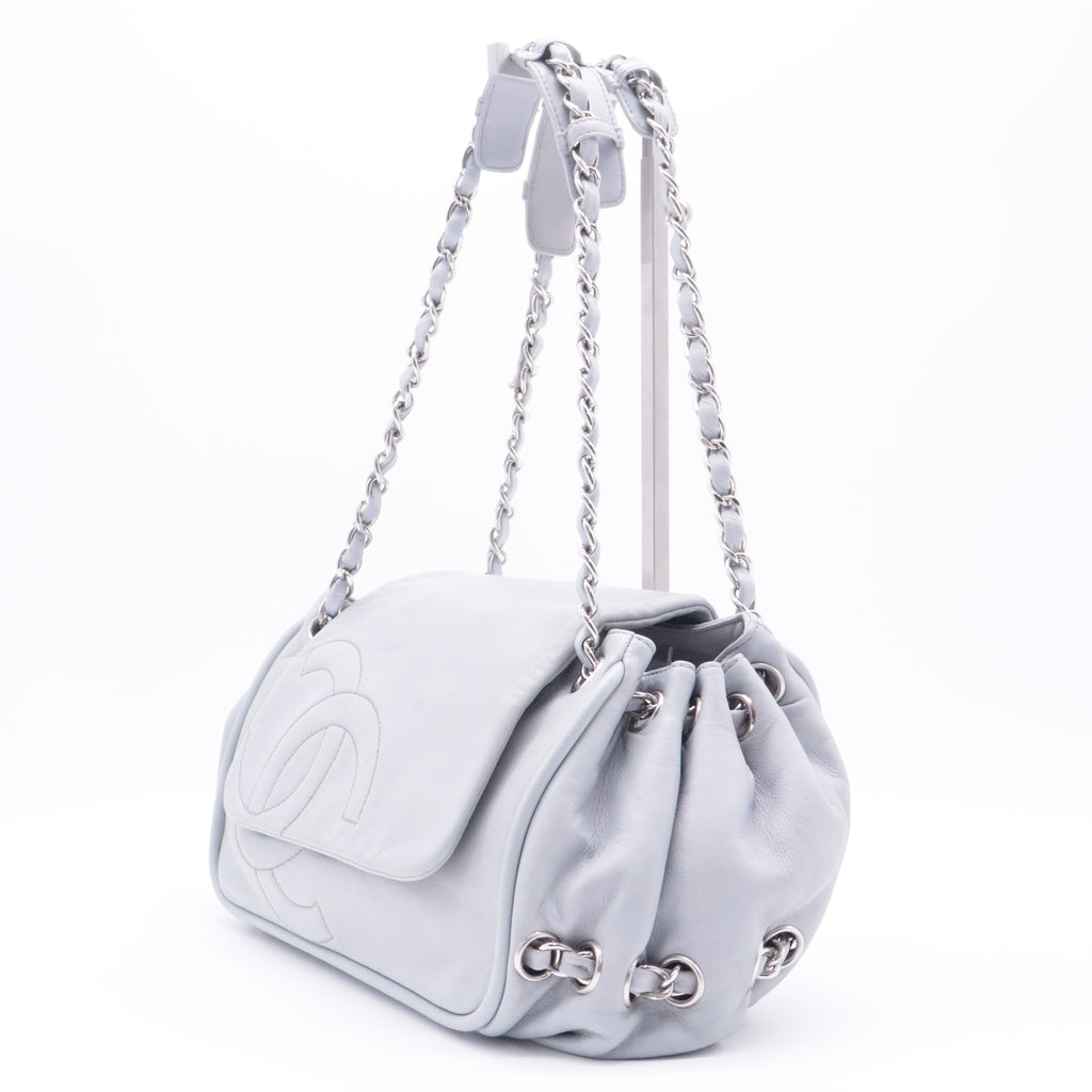 Calfskin Timeless Accordion Flap Bag Gisel