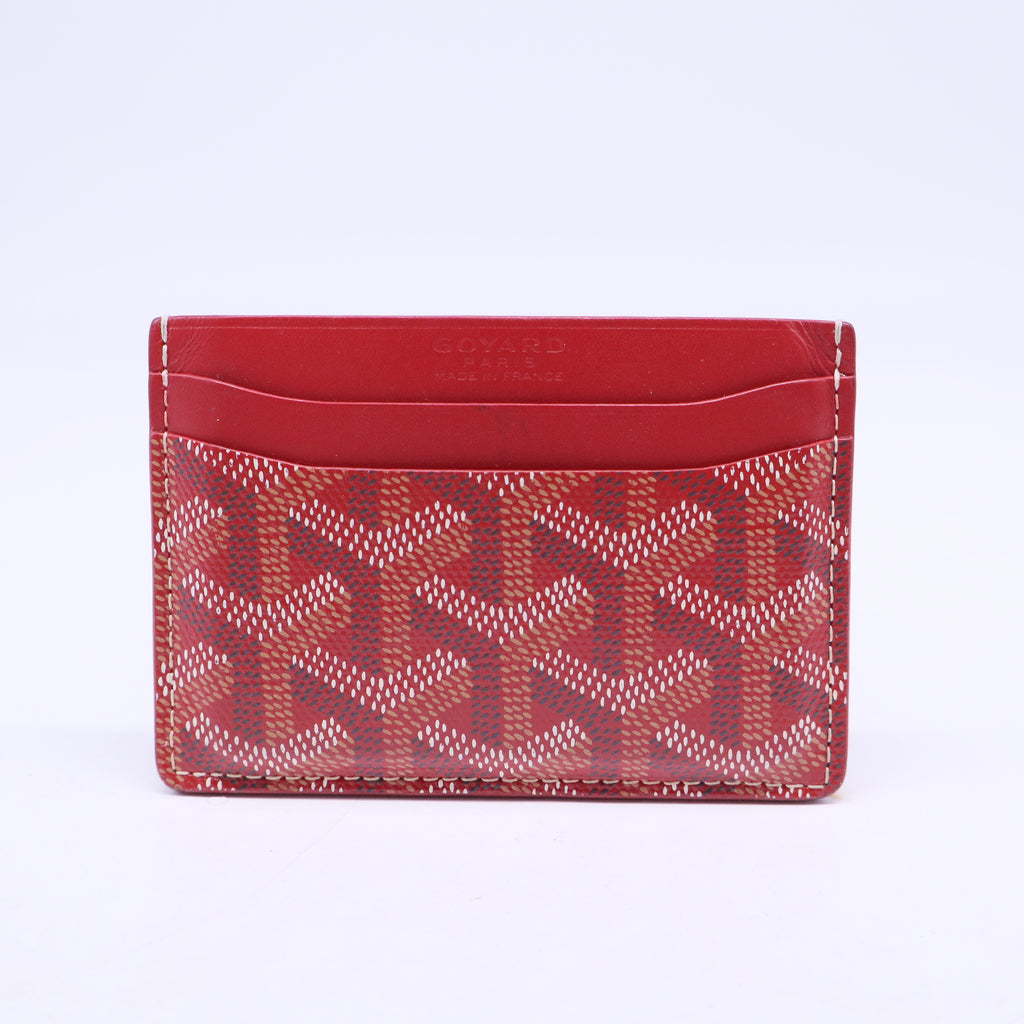 Goyardine Printed Card Holder W20491