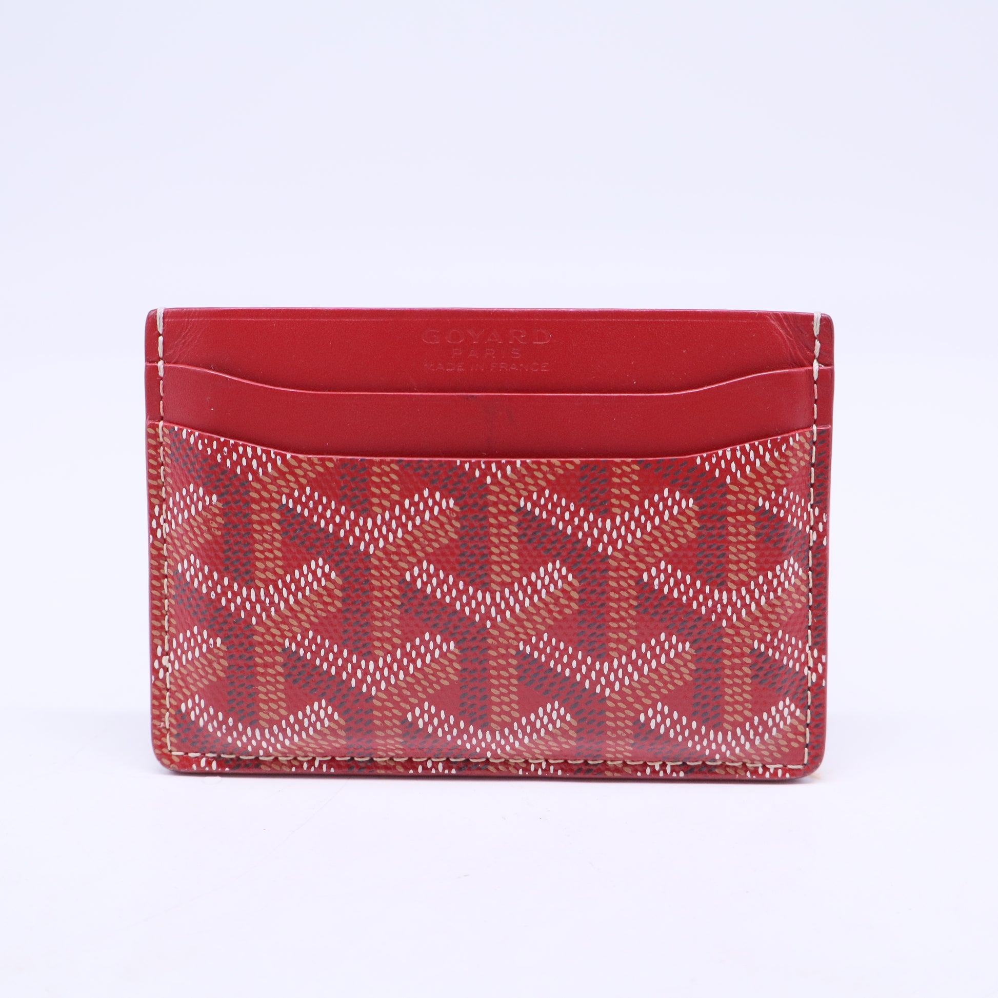 Goyardine Printed Card Holder W20491