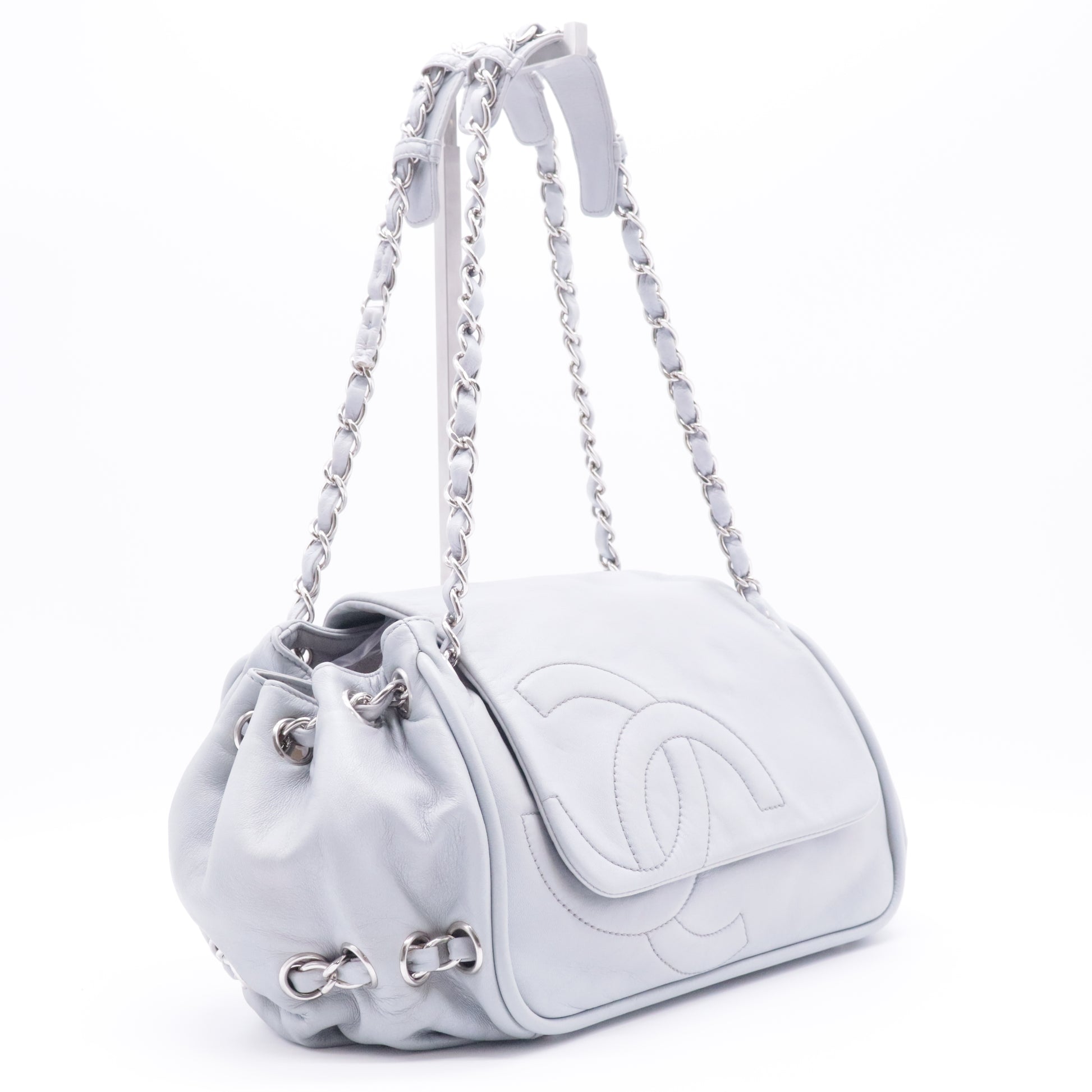 Calfskin Timeless Accordion Flap Bag Gisel