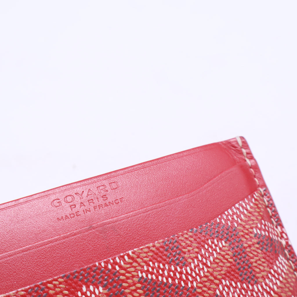 Goyardine Printed Card Holder W20491