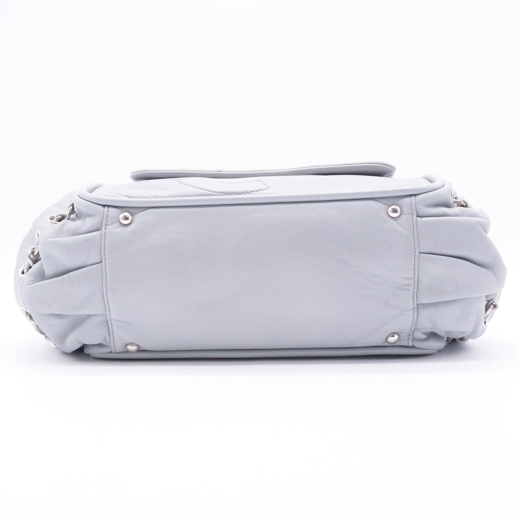 Calfskin Timeless Accordion Flap Bag Gisel