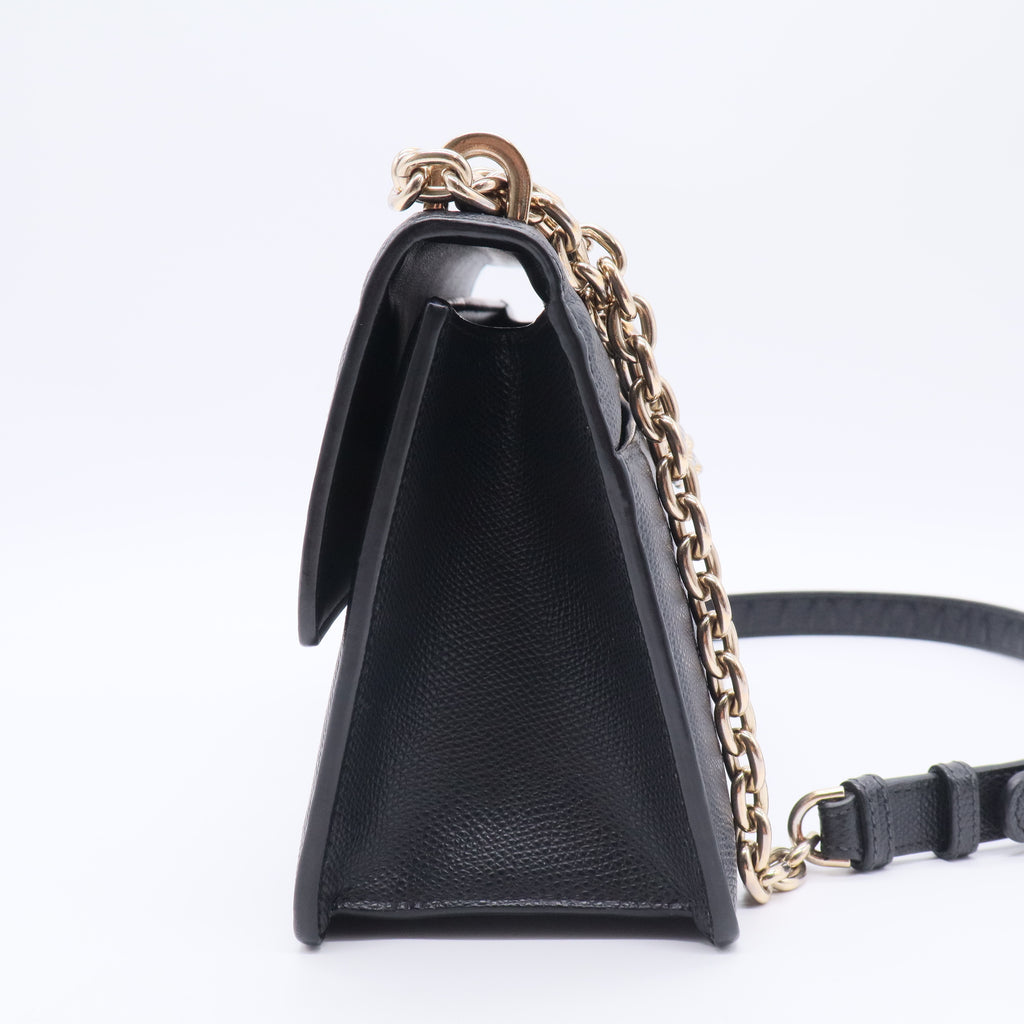 30 Montaigne Chain Flap Bag Leather