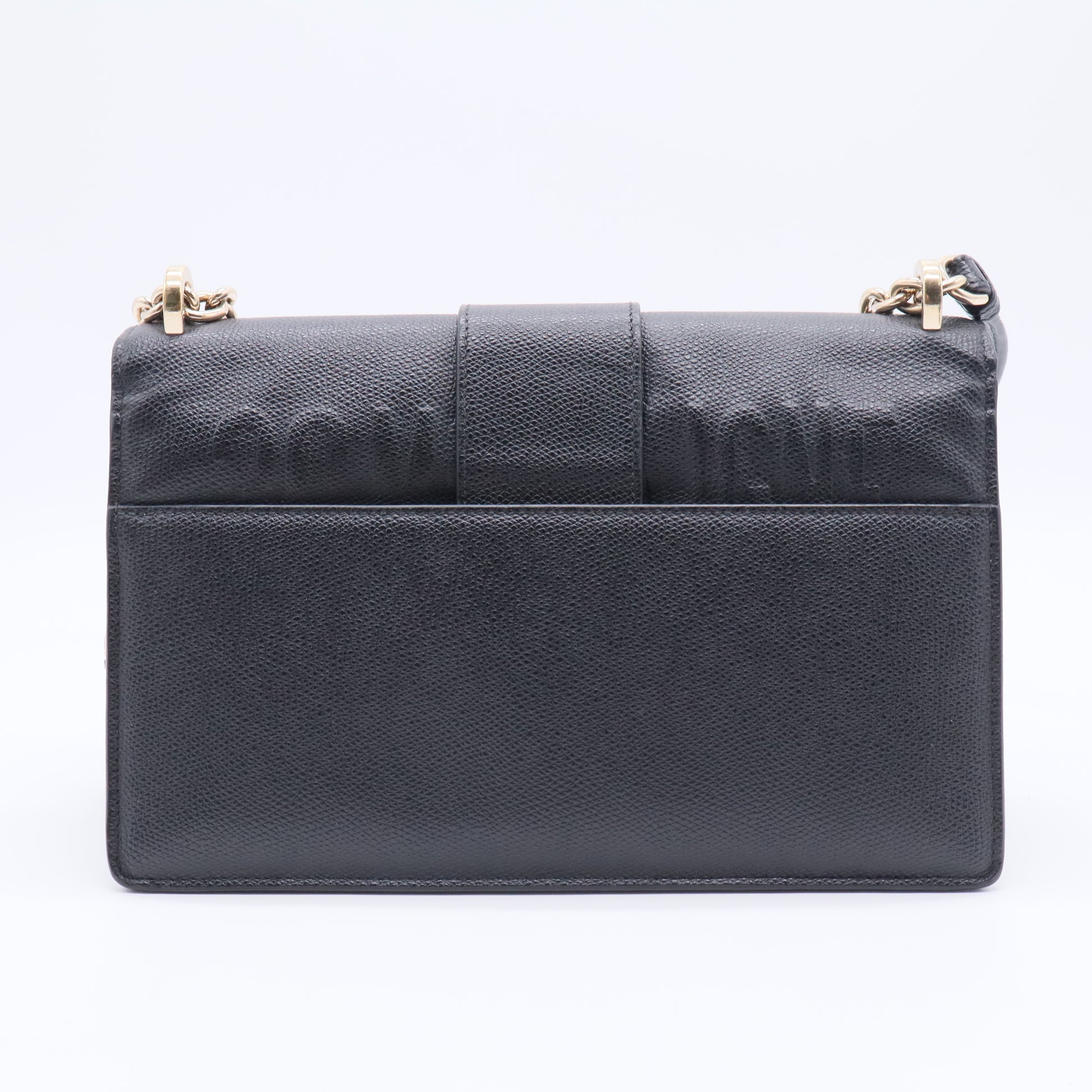 30 Montaigne Chain Flap Bag Leather