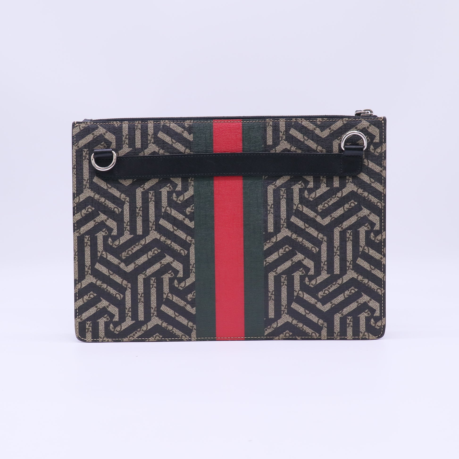 Gucci Caleido Web Bee Pouch Clutch W22005