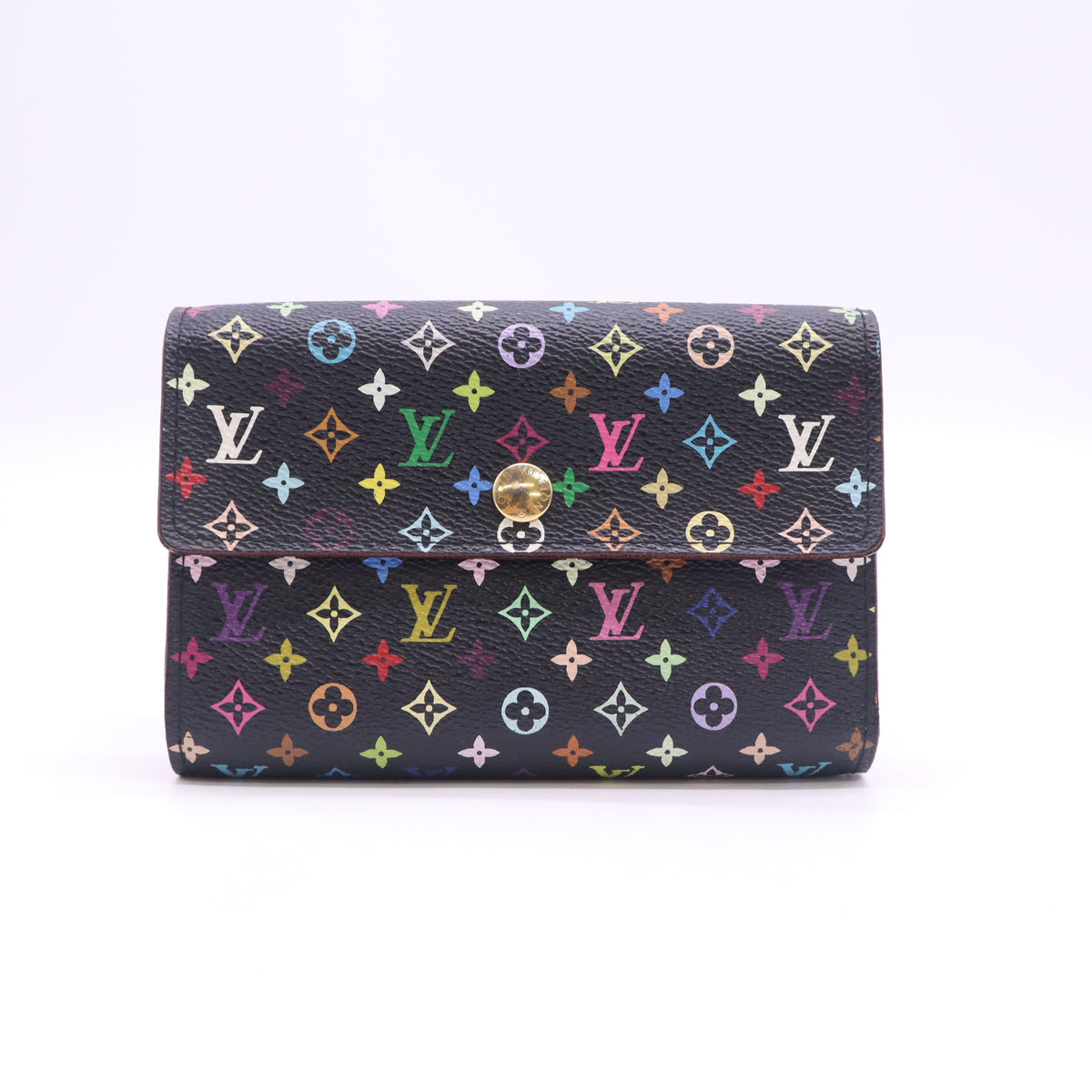 Louis Vuitton Monogram Multicolore Sarah Wallet Twins W23351